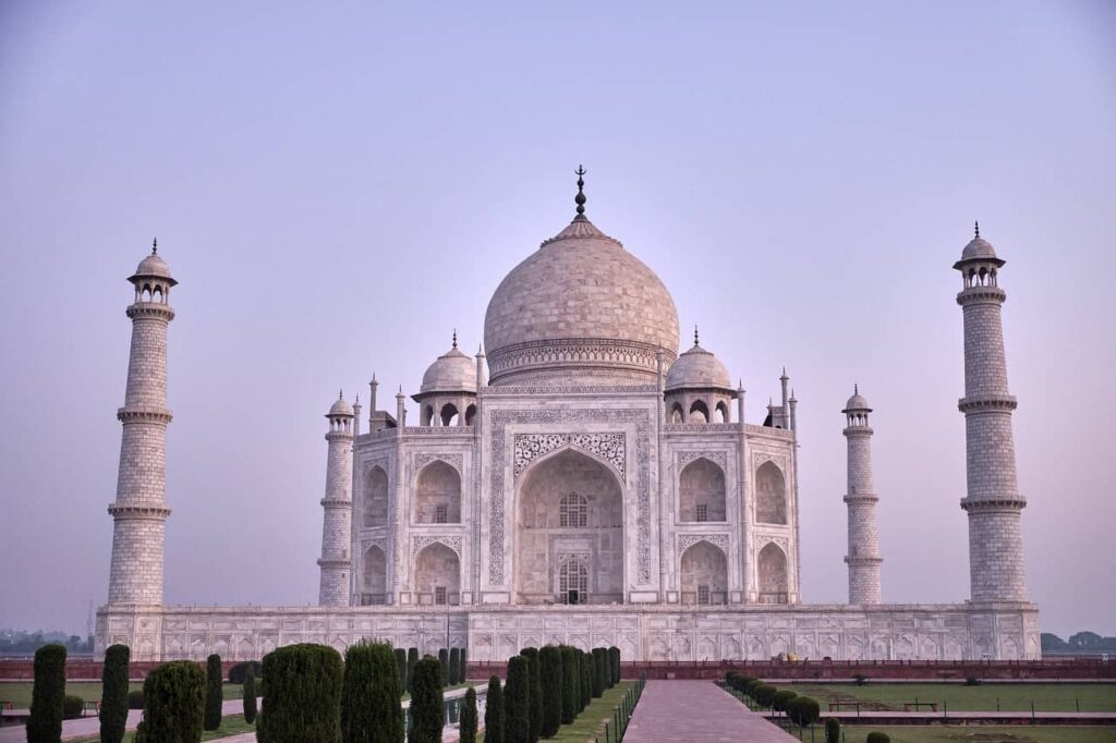 The Taj Mahal in India